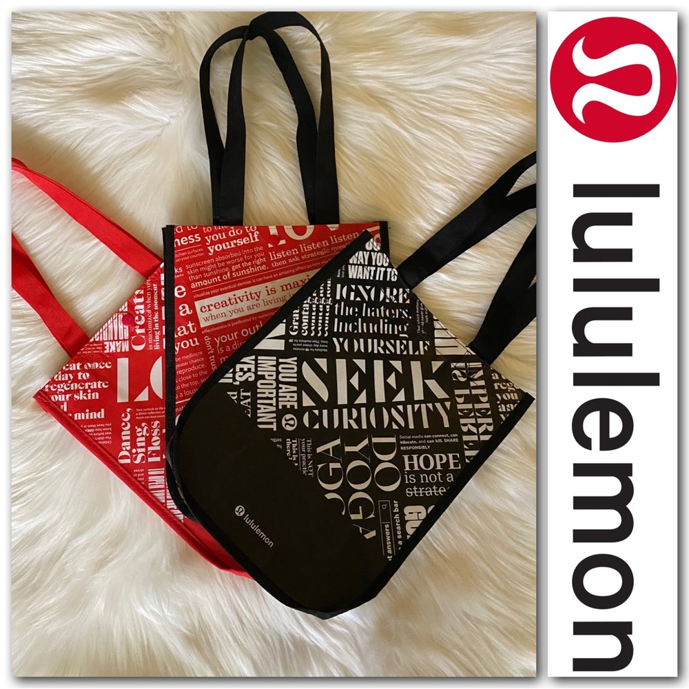 Lululemon Reusable Shopping Bags